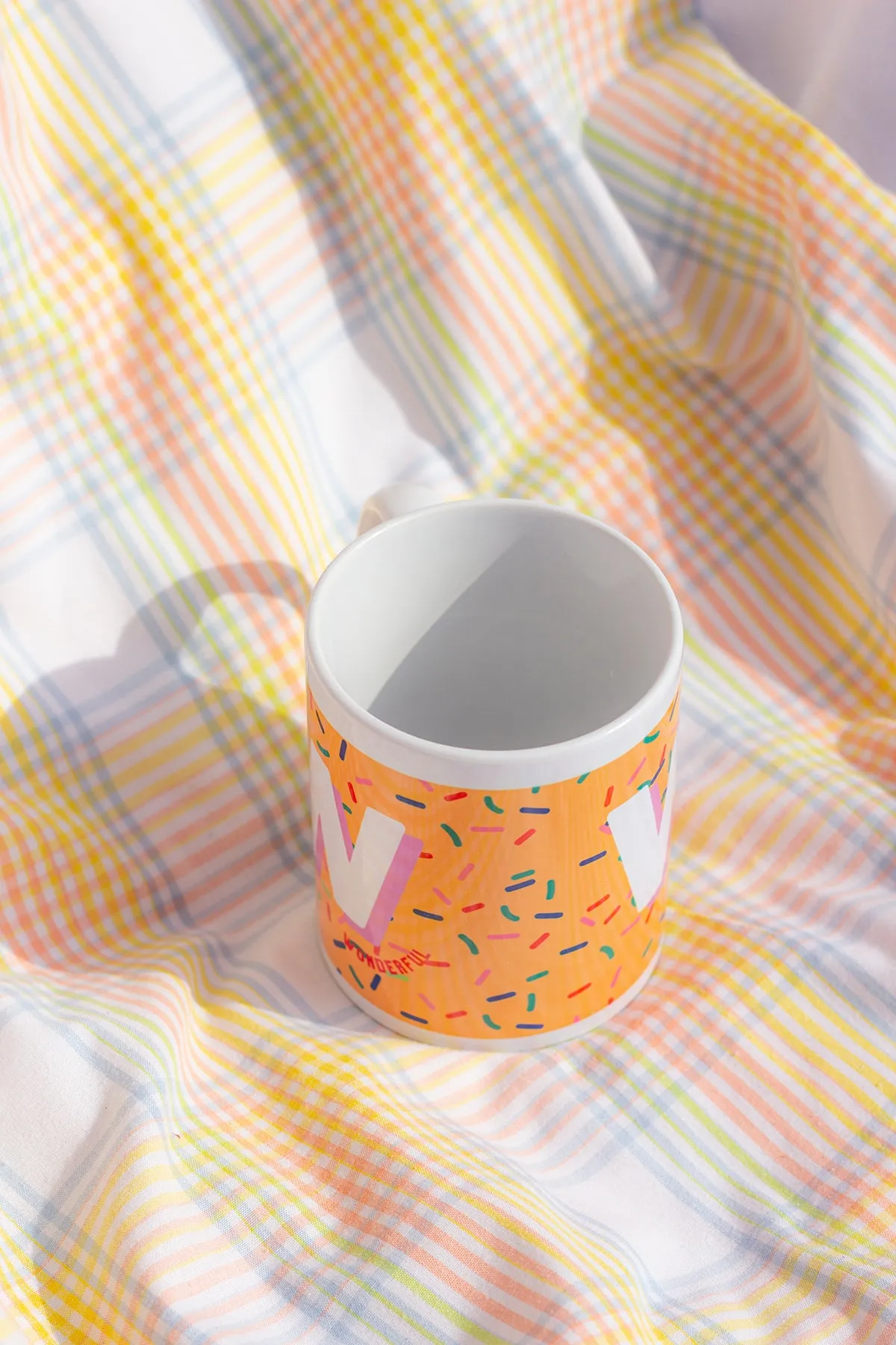 Colourful Alphabet Mug