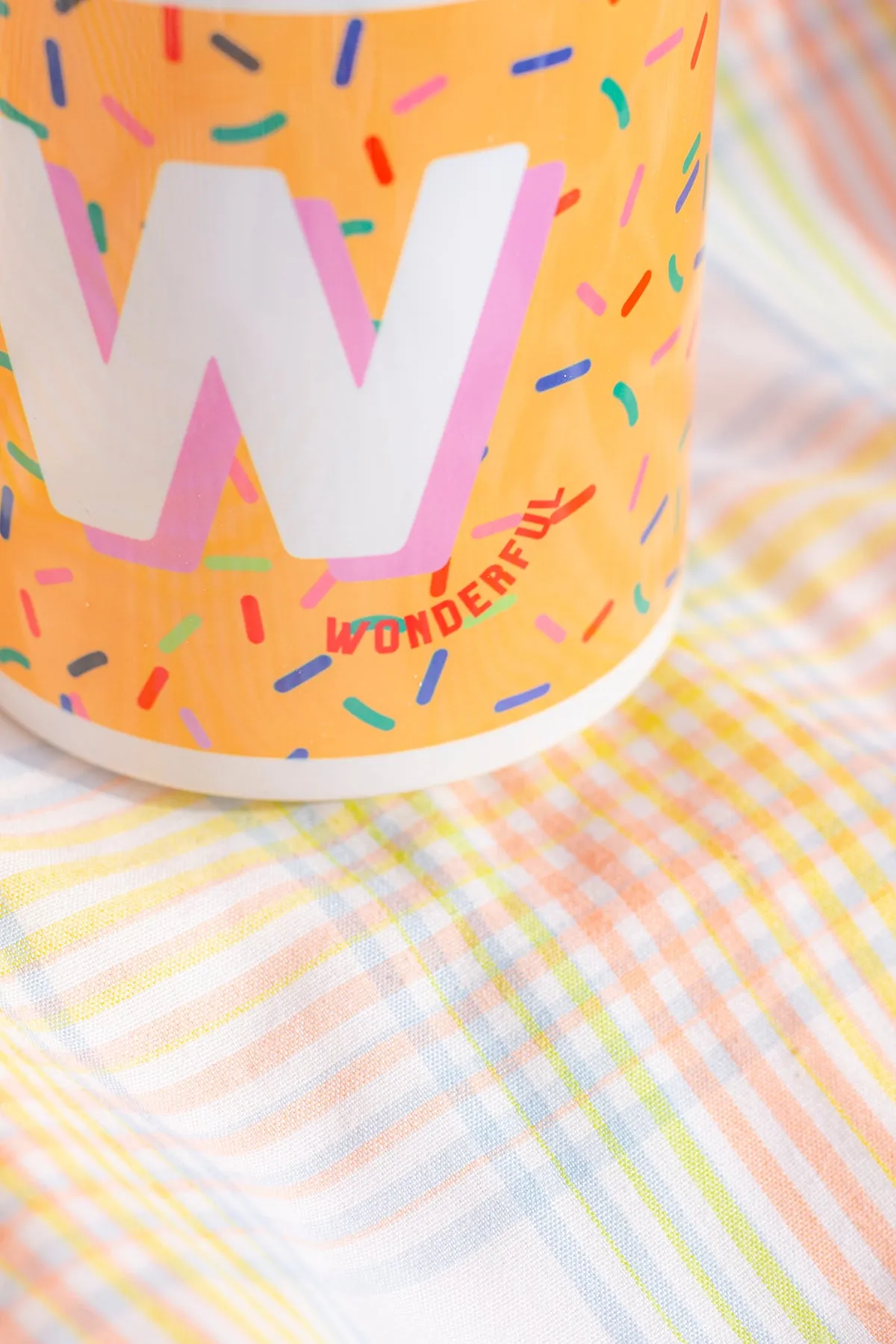 Colourful Alphabet Mug