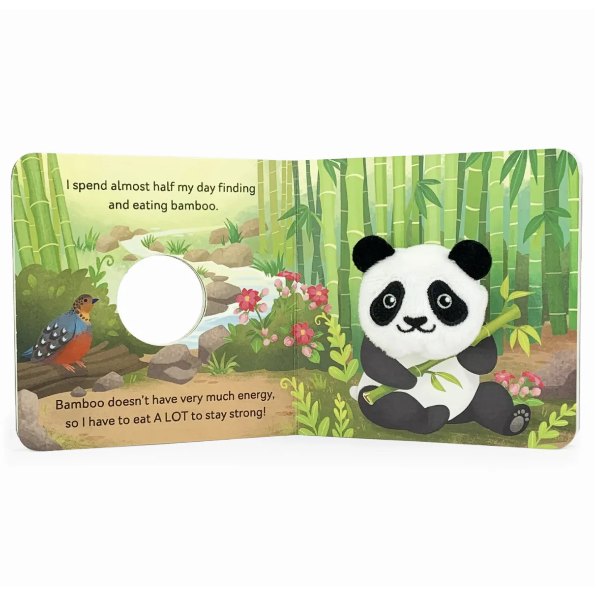 Cottage Door Press: I Am A Panda - Finger Puppet Board Book