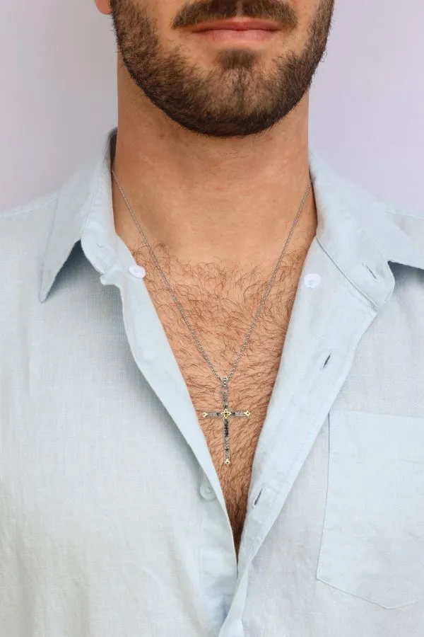 Crivelli Cross Necklace