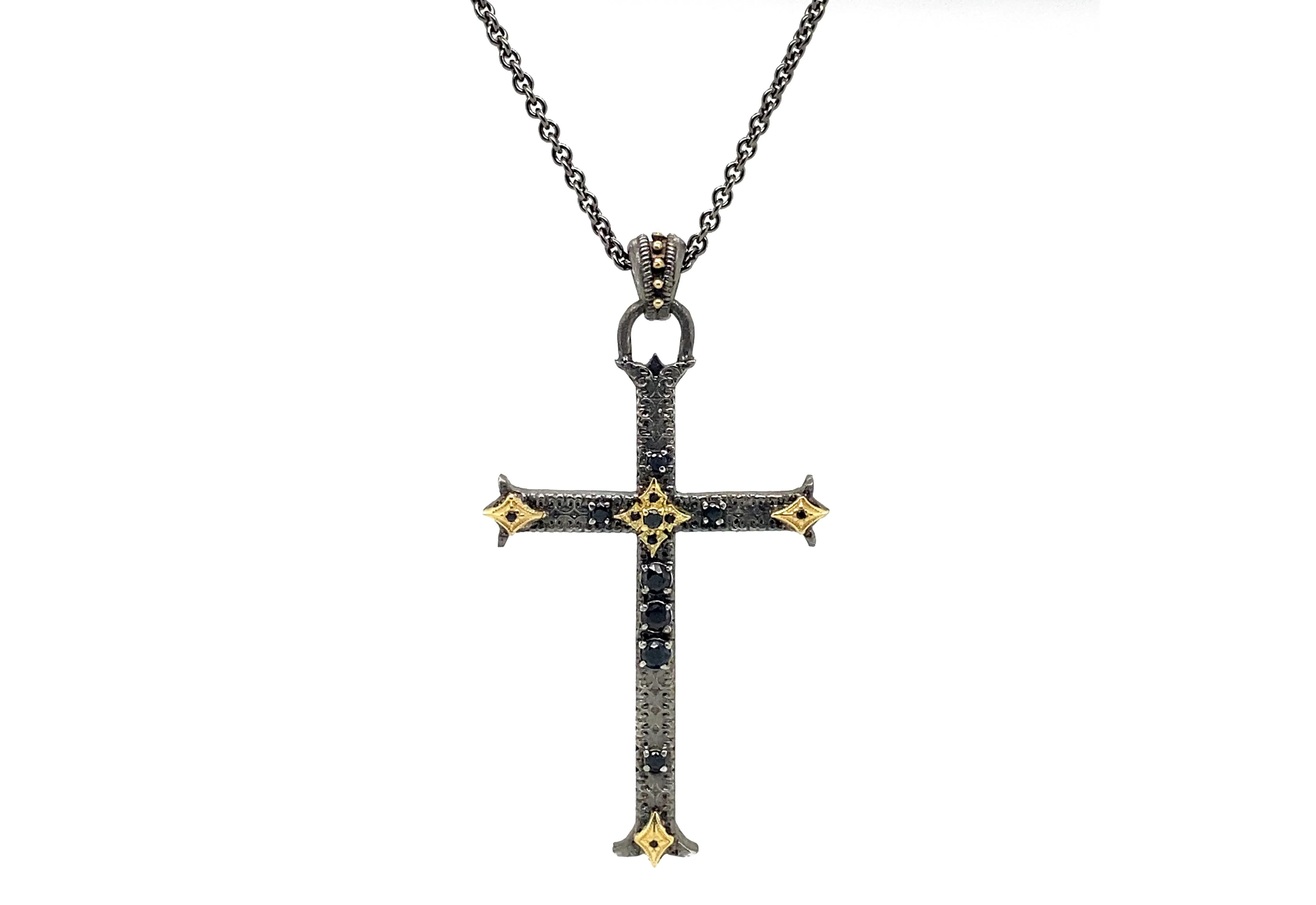 Crivelli Cross Necklace