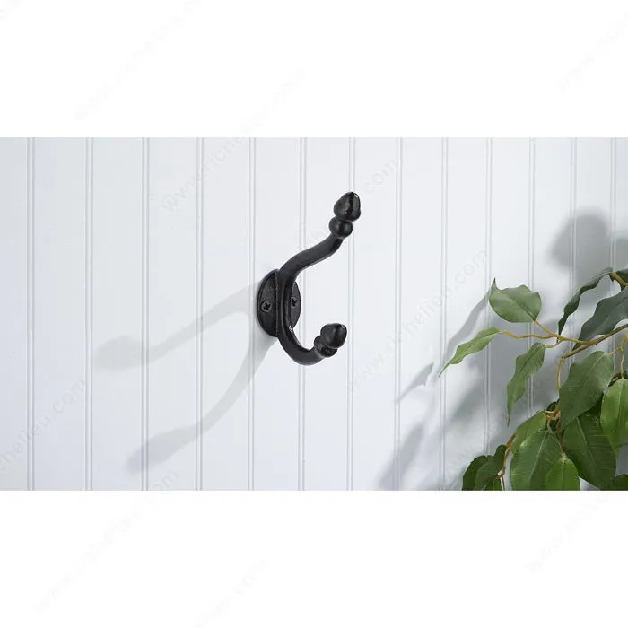 Crochet classique en fer forgé - 823/923