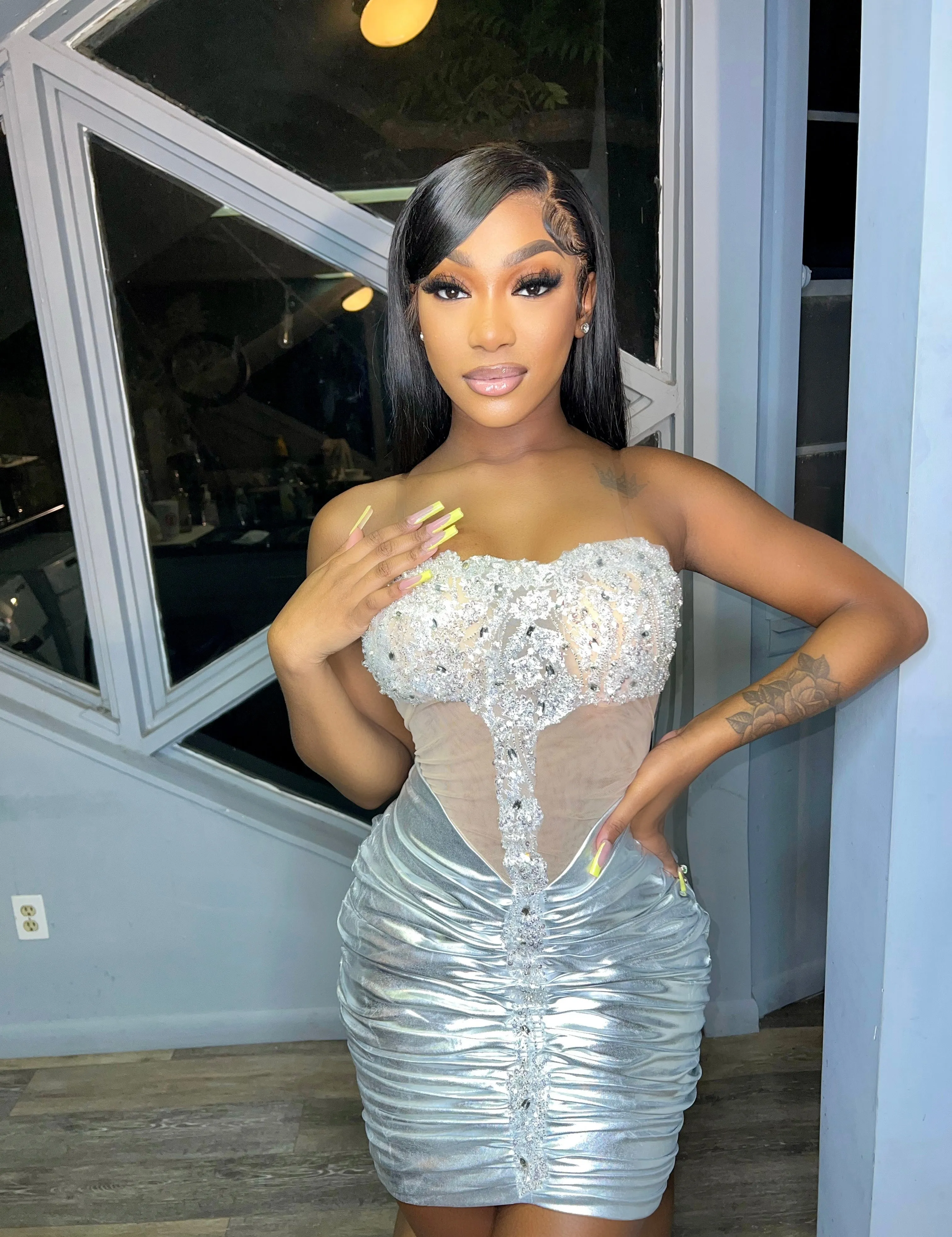 Crystal clear dress