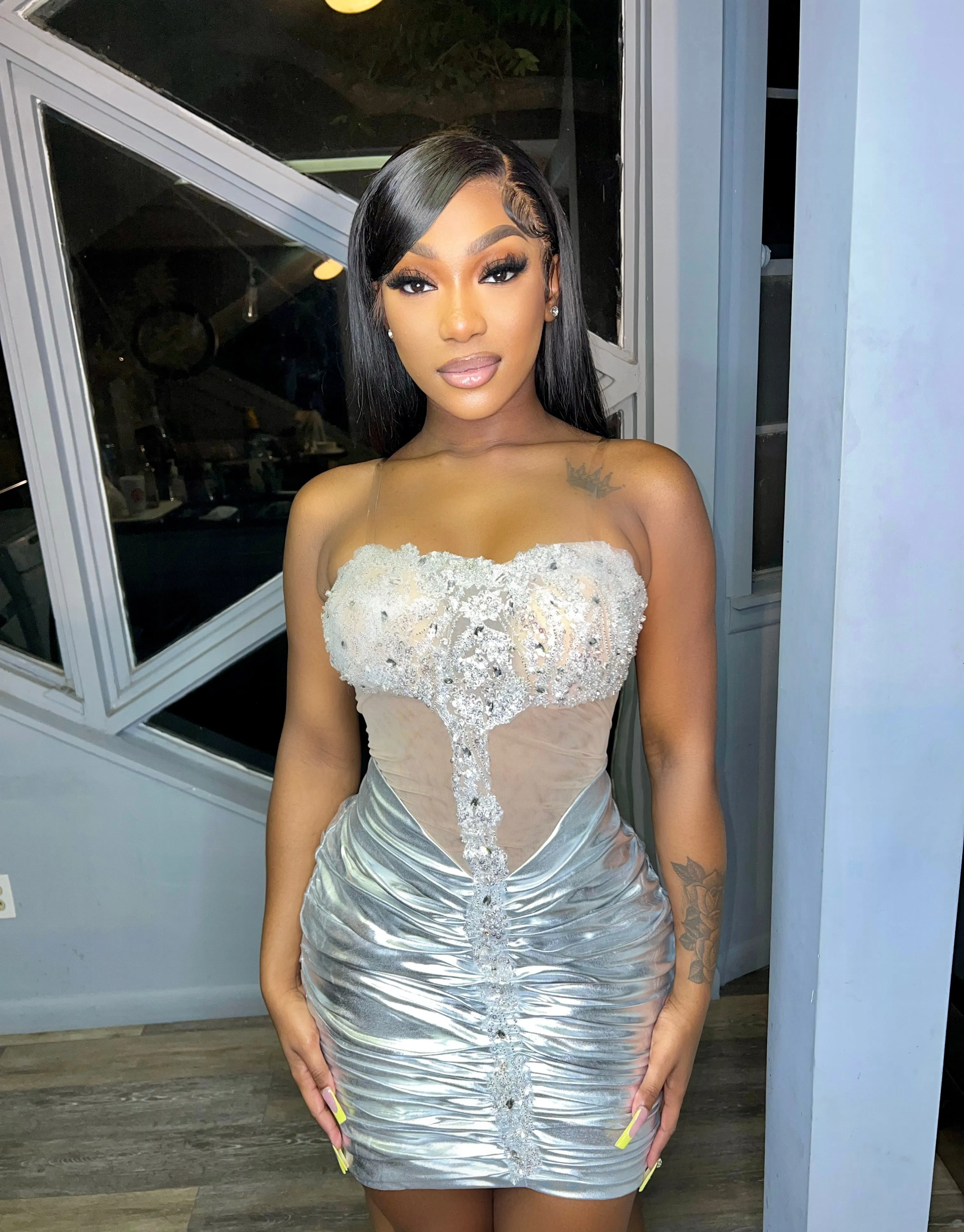 Crystal clear dress