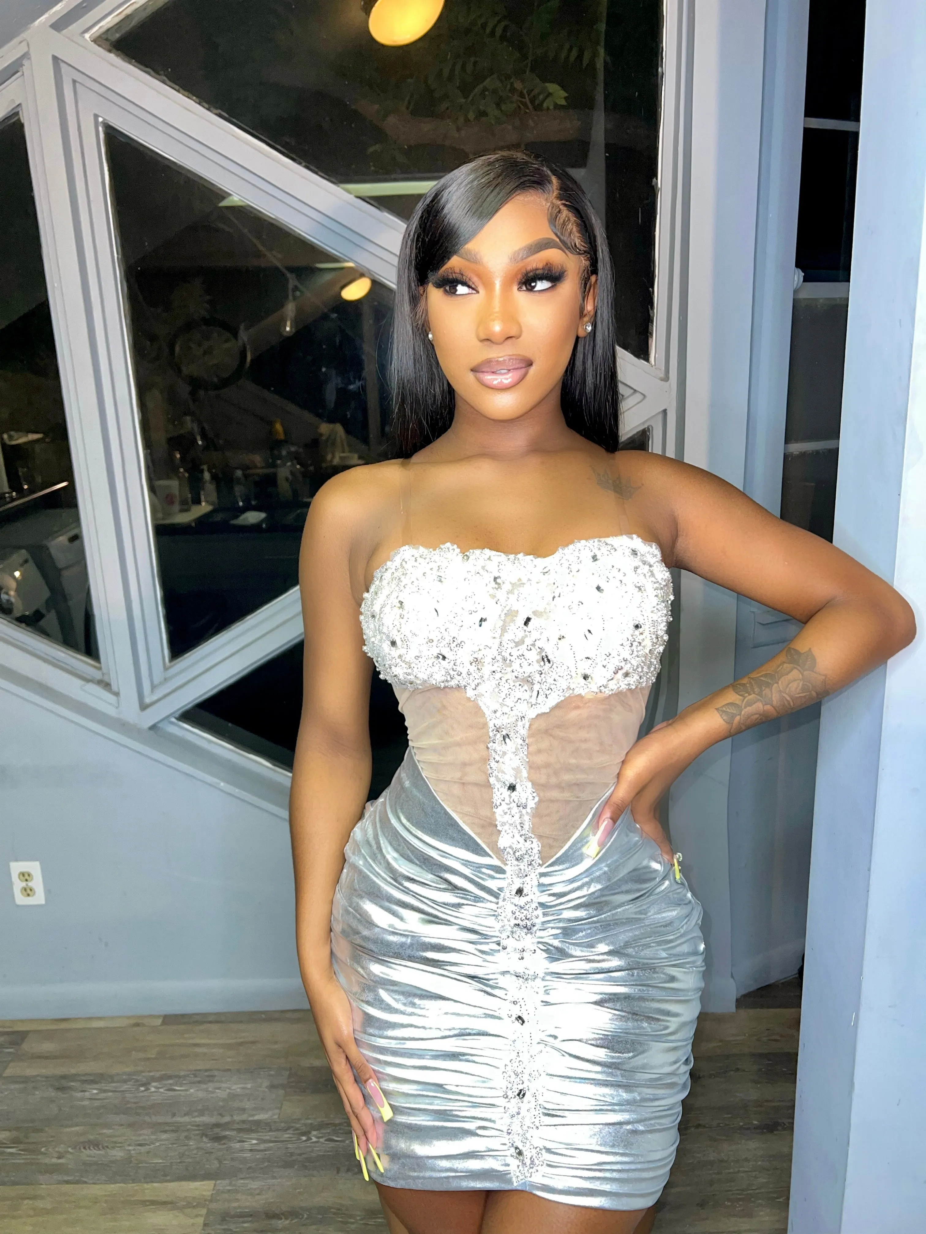 Crystal clear dress