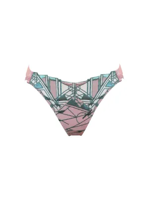 Cubism Open Back Brief