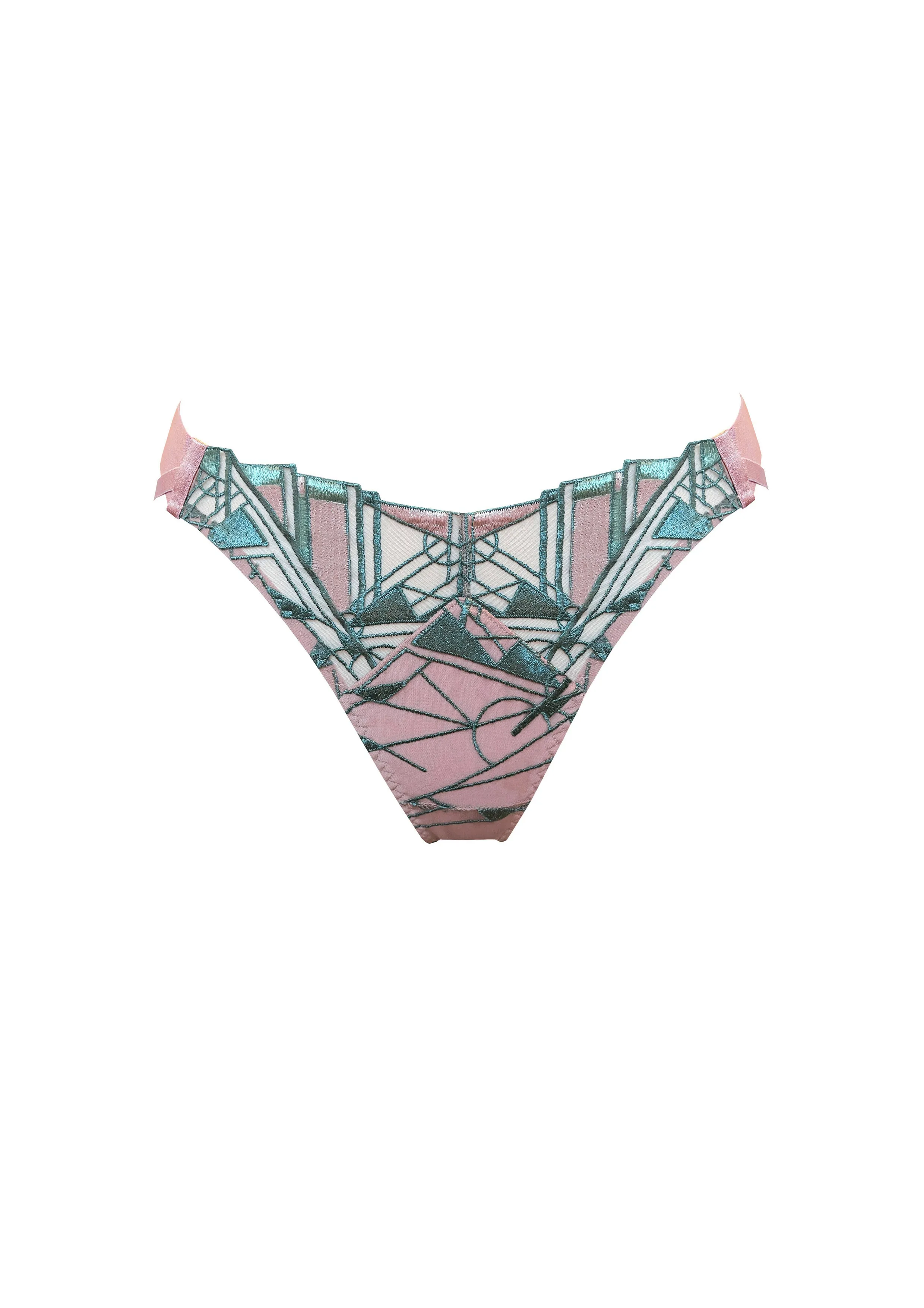 Cubism Open Back Brief