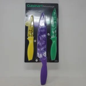 Cuisinart Advantage Tie Dye Knife Set AP2