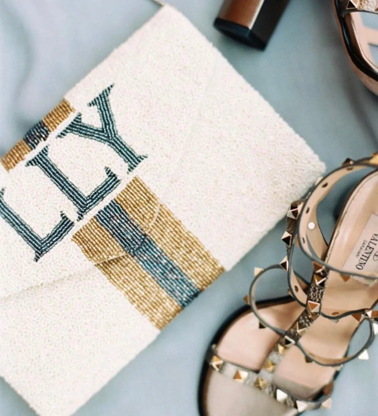 Custom Bridal Clutch - LARGER SIZE
