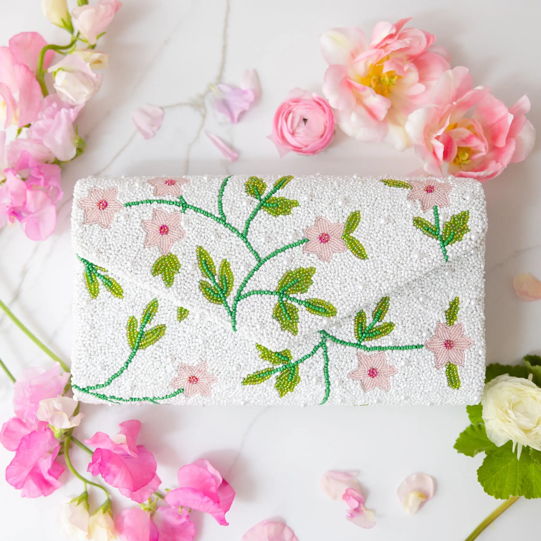 Custom Bridal Clutch - LARGER SIZE