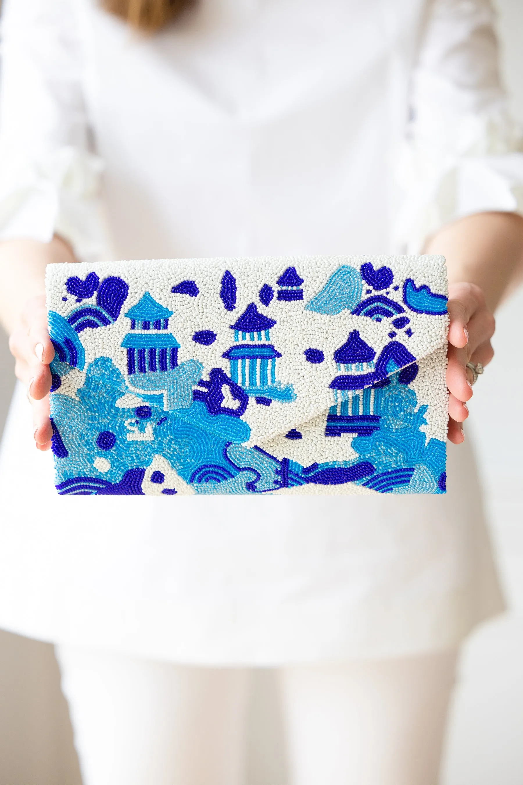 Custom Bridal Clutch - LARGER SIZE