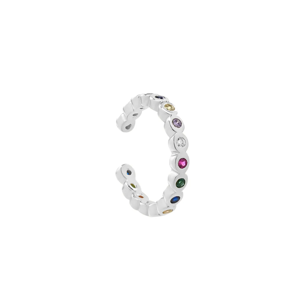 CZ Colorful Middle Ear Cuff