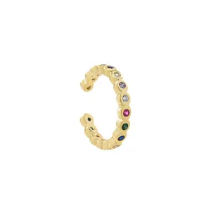 CZ Colorful Middle Ear Cuff