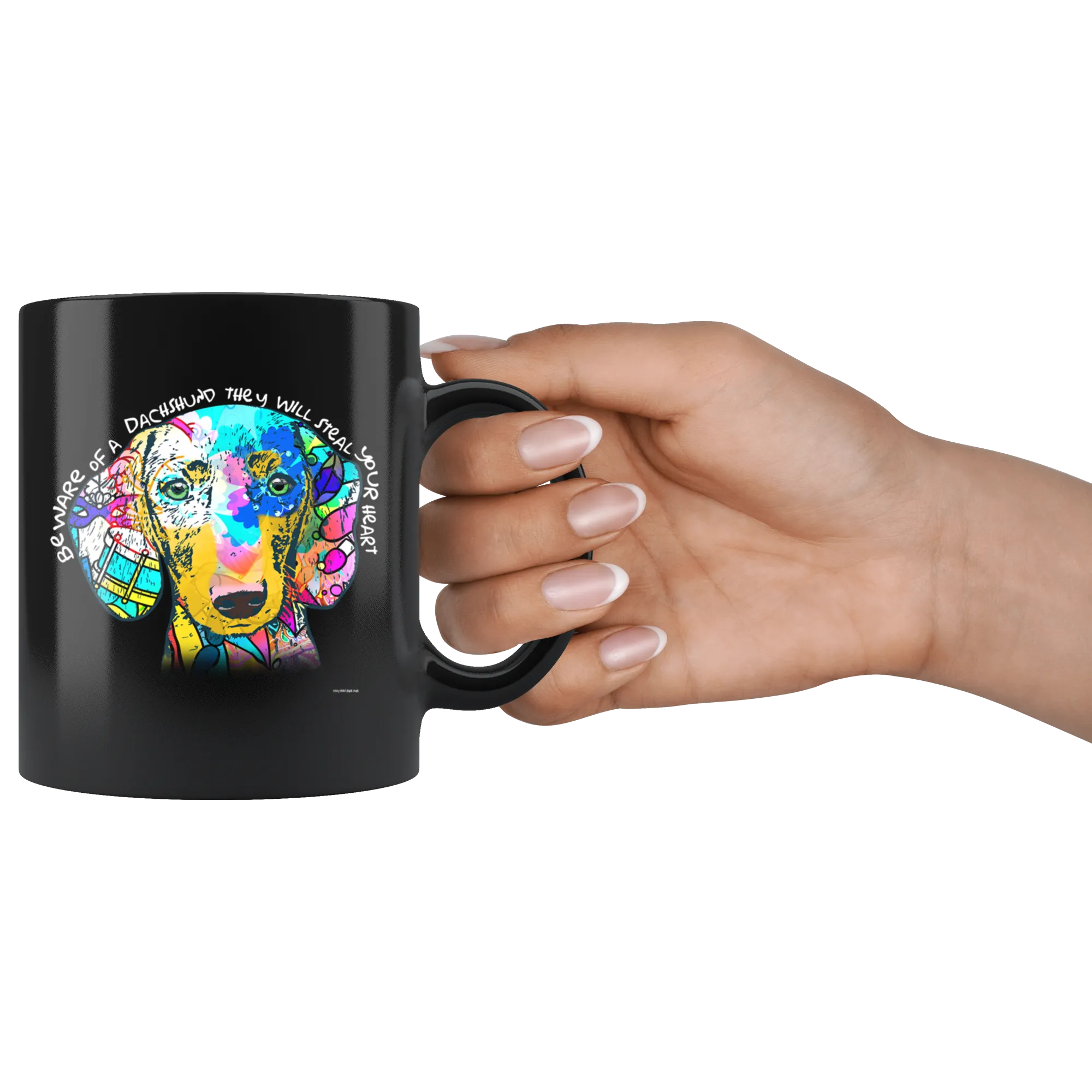 Dachshund Colorful Coffee Mug