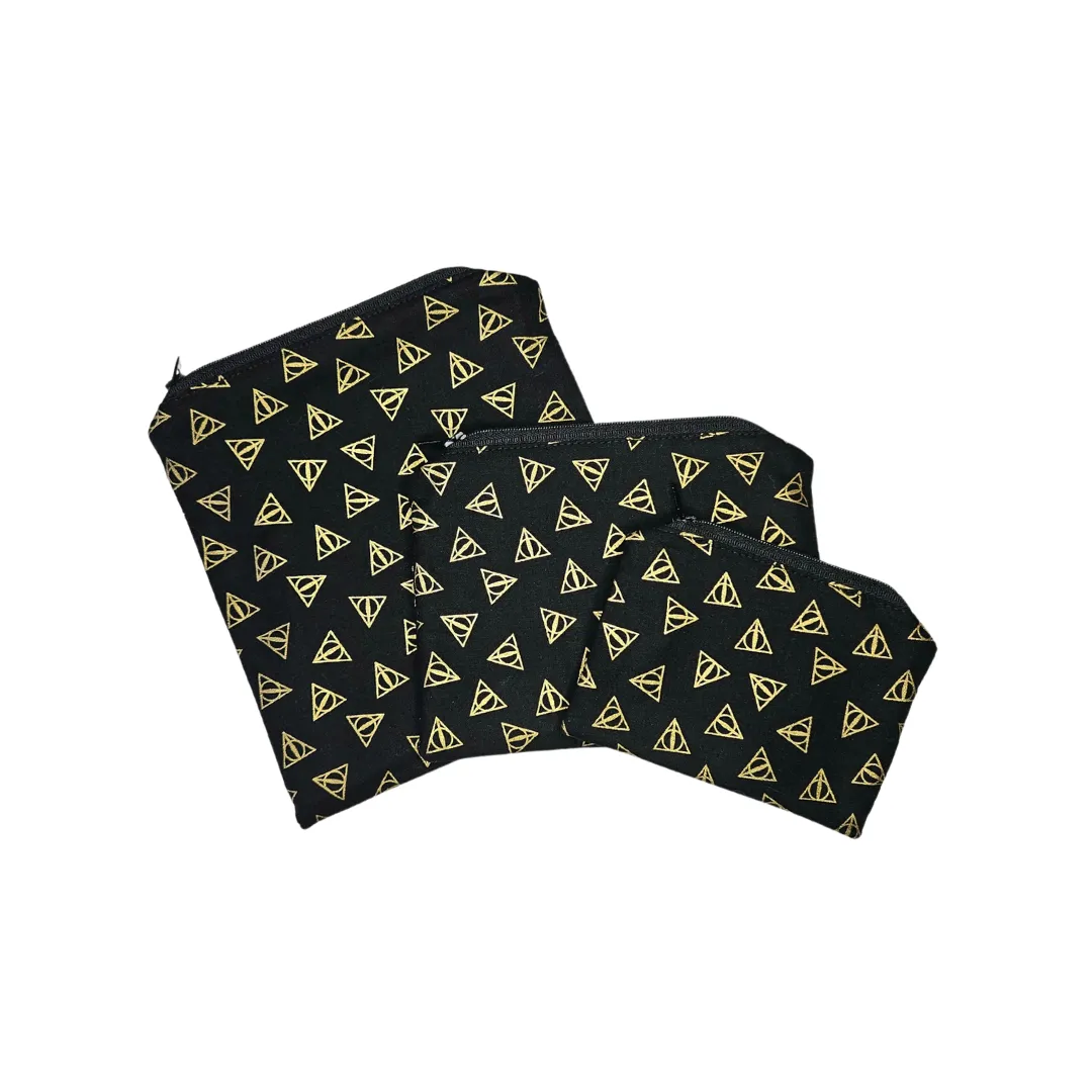 Deathly Hallows Reusable Food Safe Pouch