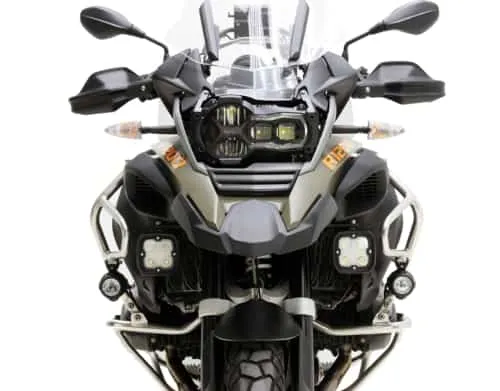 Denali dagrijverlichting montagebeugel laag onder de snavel R 1200 GSA LC