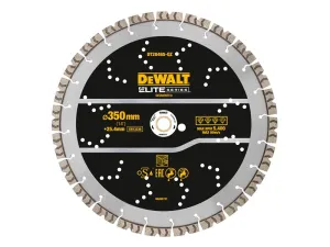 DEWALT ELITE SERIESª Rebar Concrete Diamond Wheel 350 x 25.4mm