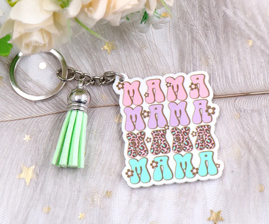 Diva Mama Keychains