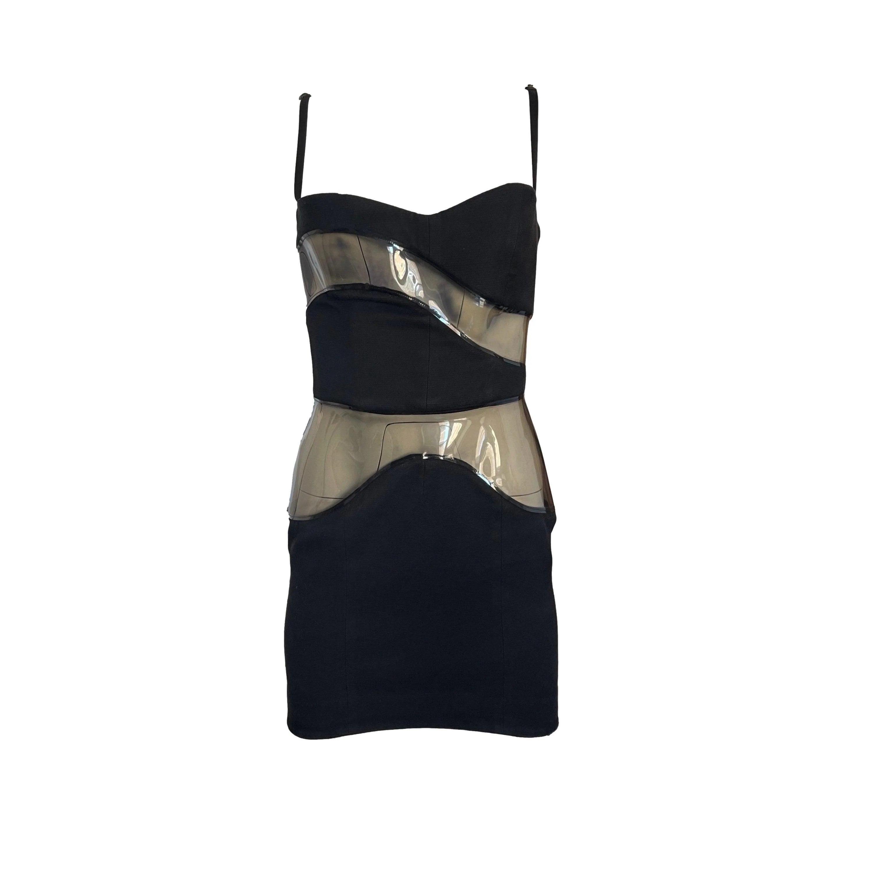 Dolce & Gabbana Black See Through Dress