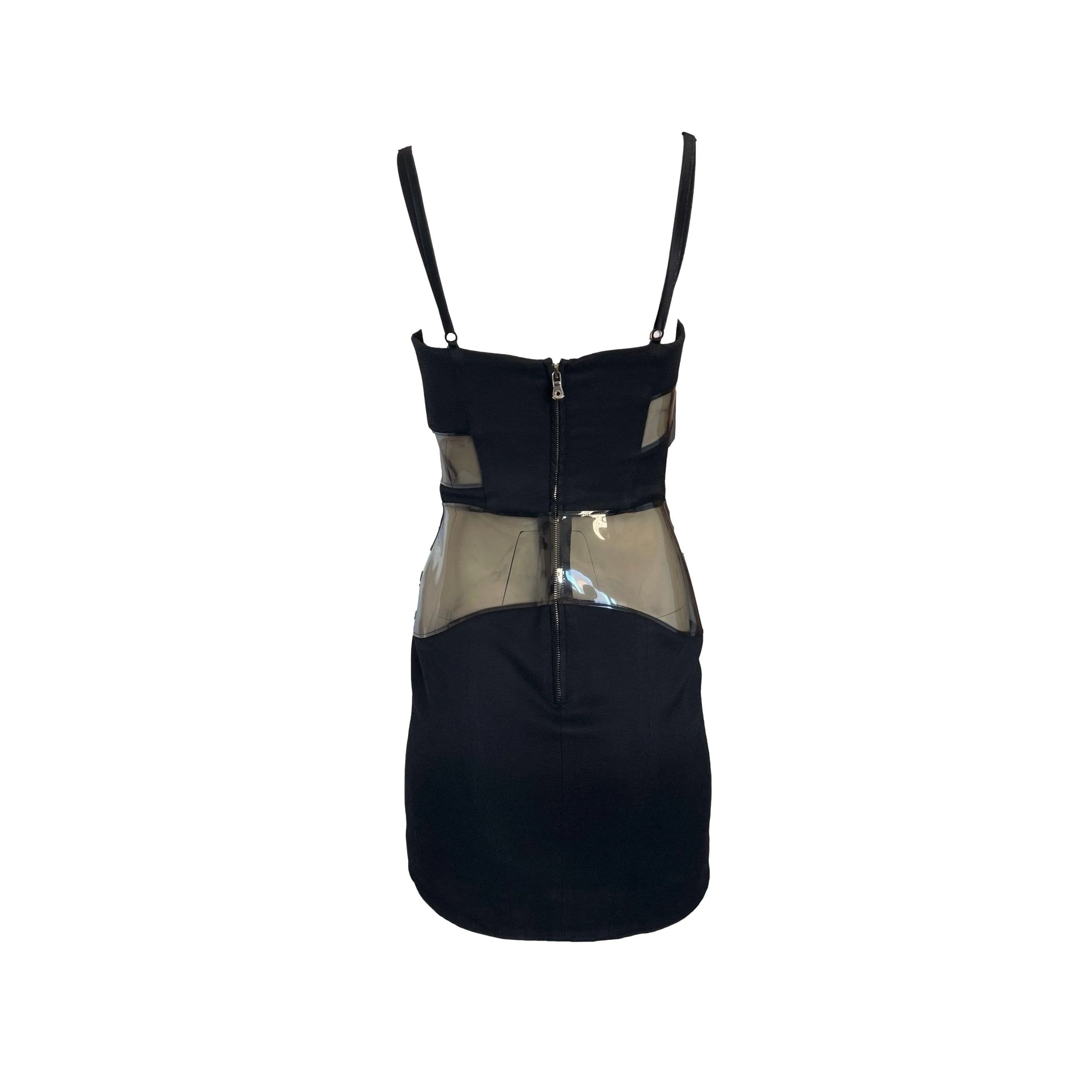Dolce & Gabbana Black See Through Dress