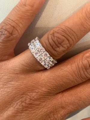 Double Bling Ring sterling silver