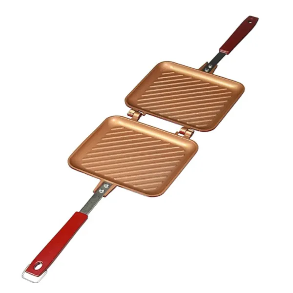 Double Chambered Grilled Sandwich & Panini Pan