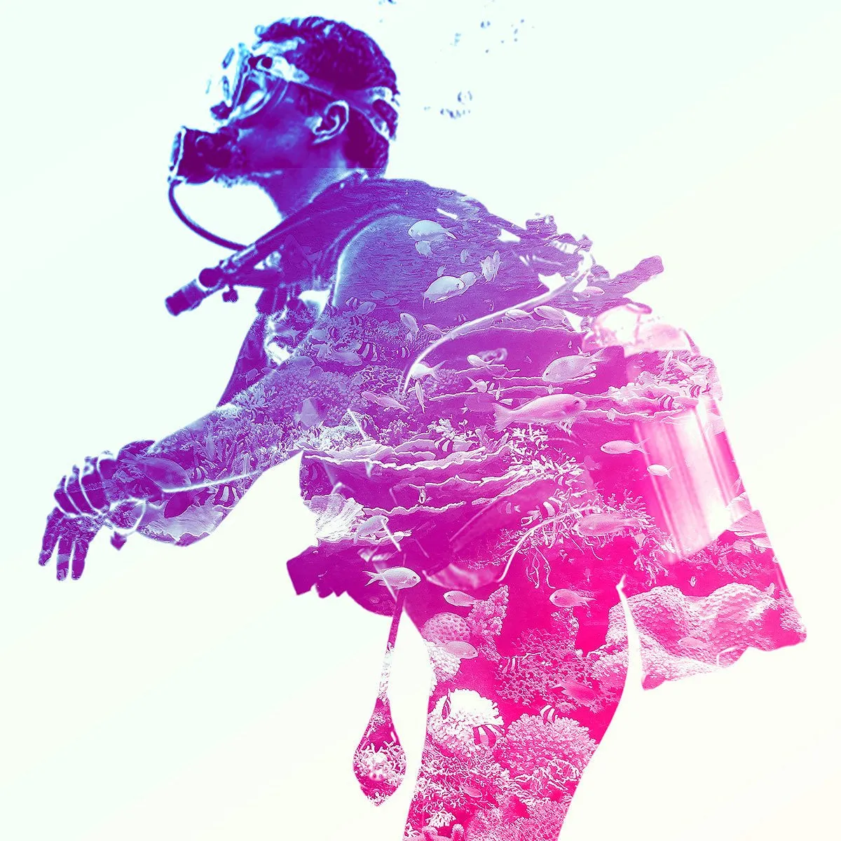 Double Color Exposure Photoshop Actions V.2