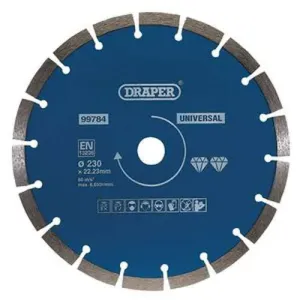 Draper Segmented Diamond Blade, 230Mm Dr-99784