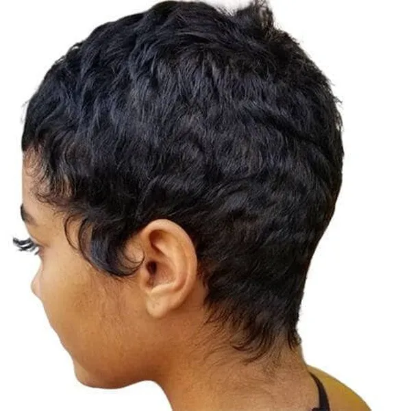 Dream Hair Flip 27 Short Human Hair Color:1