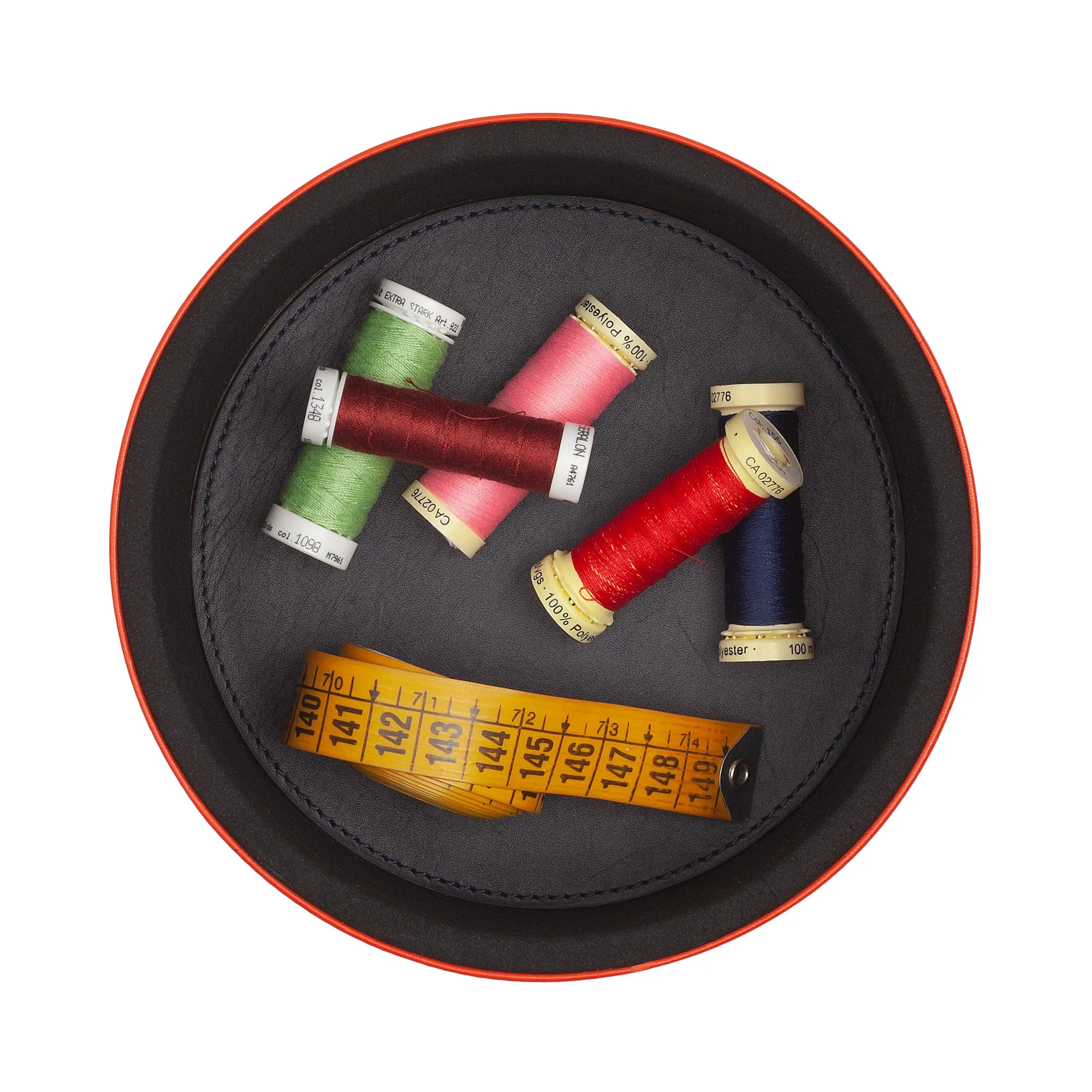 DUDU in Design leather jar of furniture, storage with 10x10cm lid, crooked pod holder.