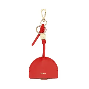 DUDU key ring for leather Airtag, Apple Air Tag compatible case, laptop, with carabiner