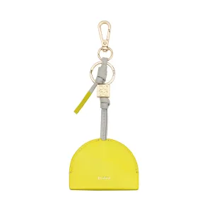 DUDU Keychain in Men Woman Leather, Keychain with carabiner and 2 rings, ideal for gifts