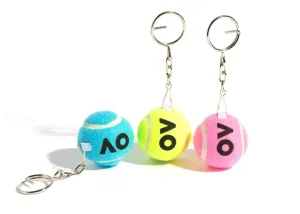 Dunlop Australian Open Official Tennis Ball Keyring (3 pack)