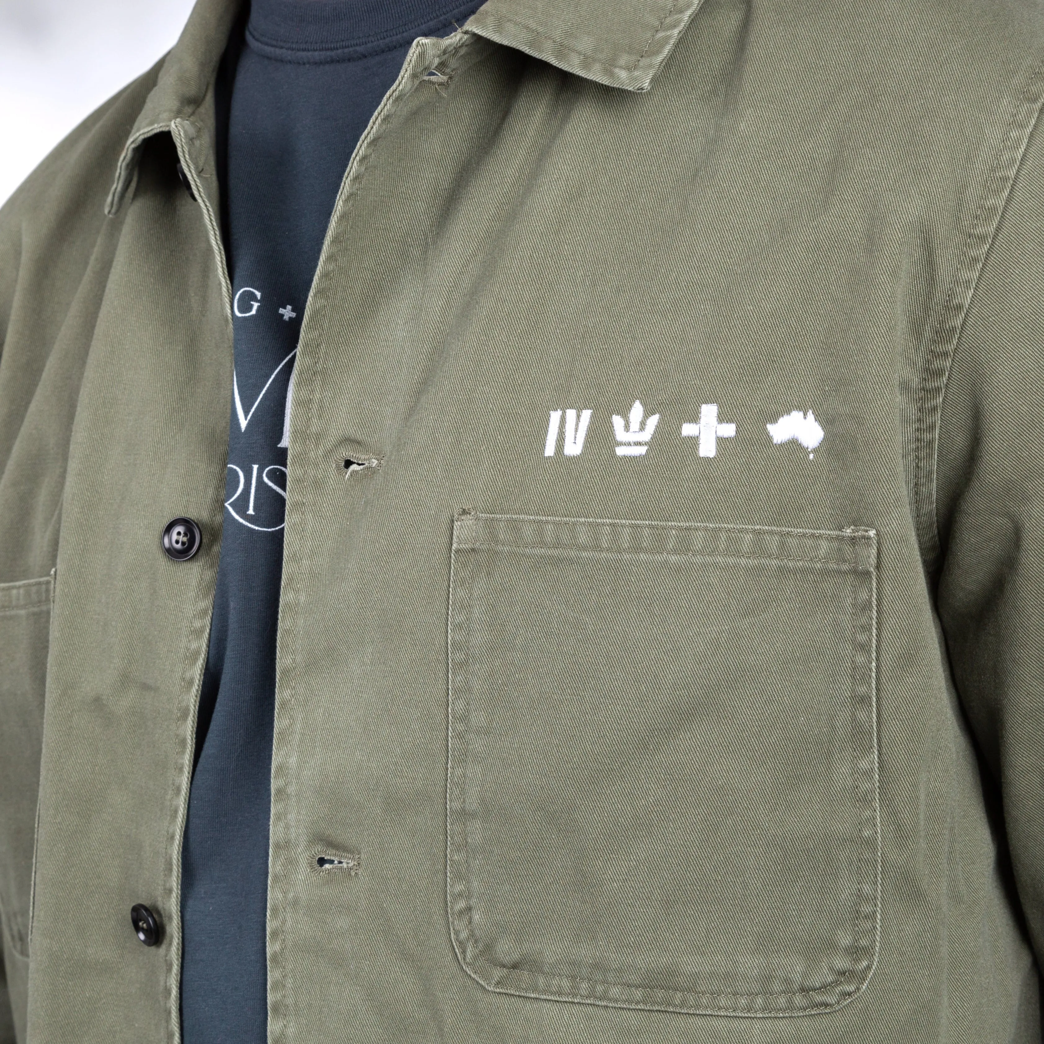 Embroidered Symbols Adventure Jacket