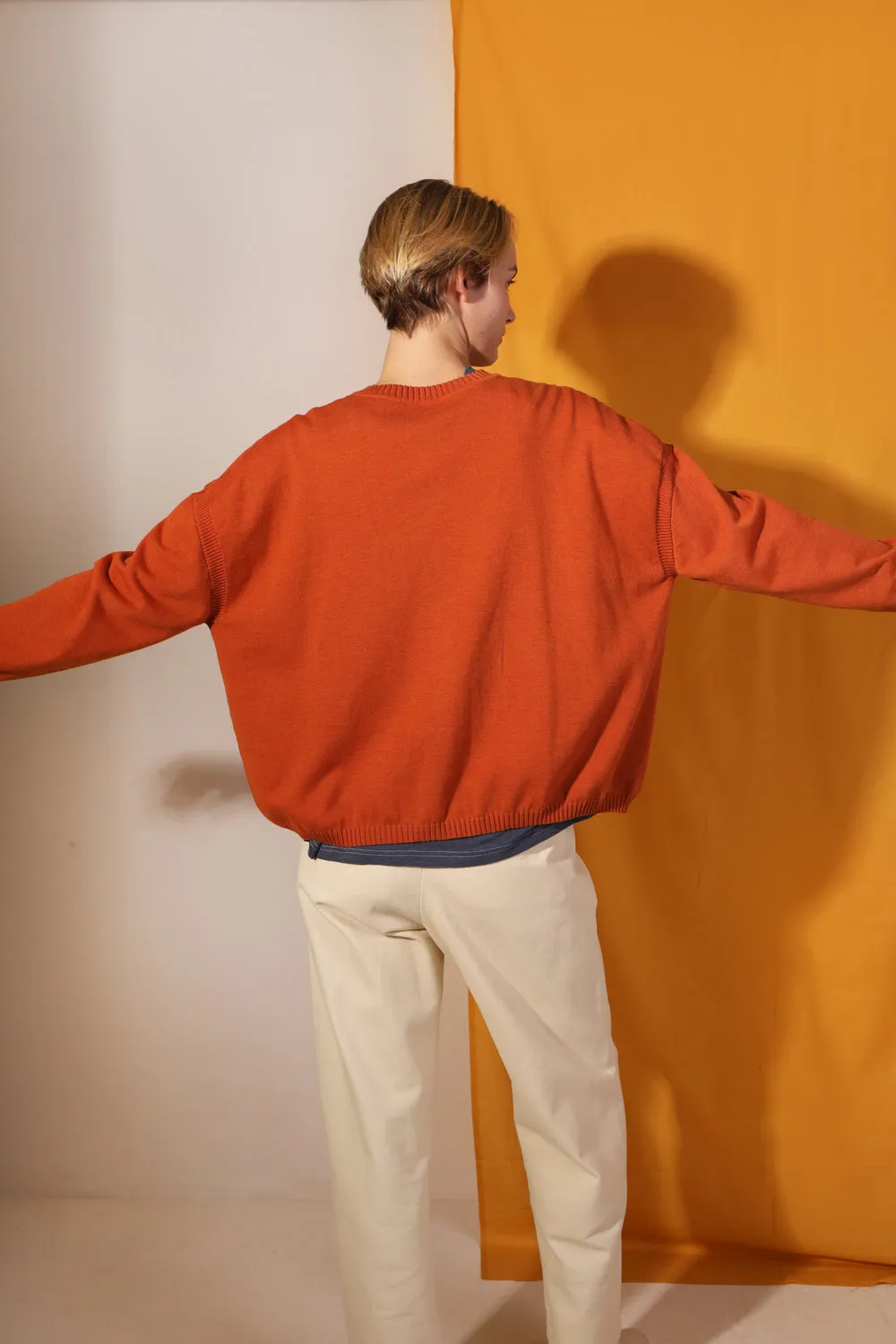 Eno Knit - Burnt Orange
