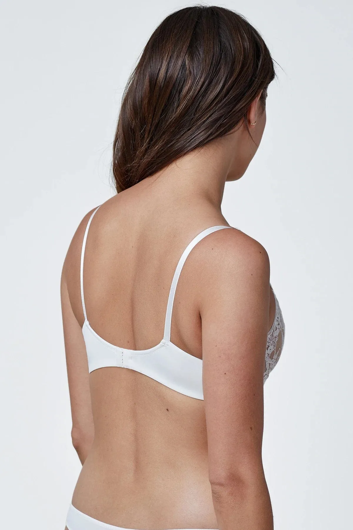 Entice Balconette Bra - White