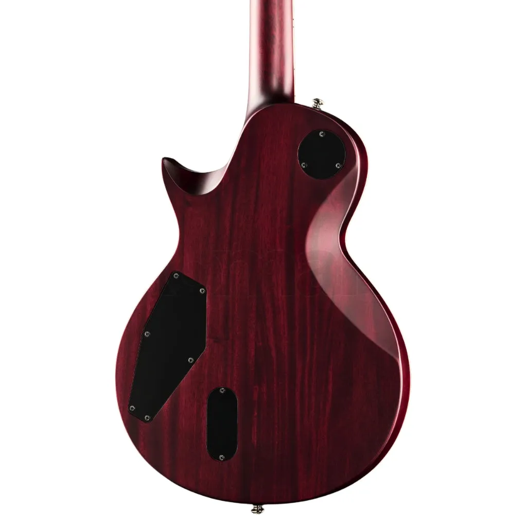 ESP LTD EC401 Quilted Maple Electric Guitar - See Through Black Cherry Sunburst