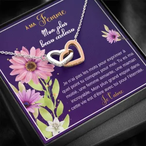 ETERNITY • Collier Amoureux Double Cœur