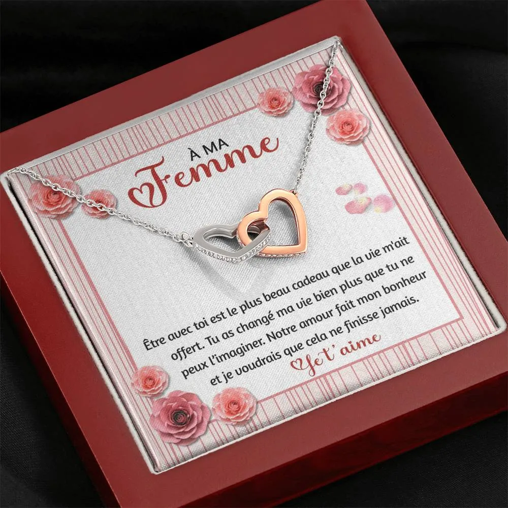 ETERNITY • Collier Amoureux Double Cœur