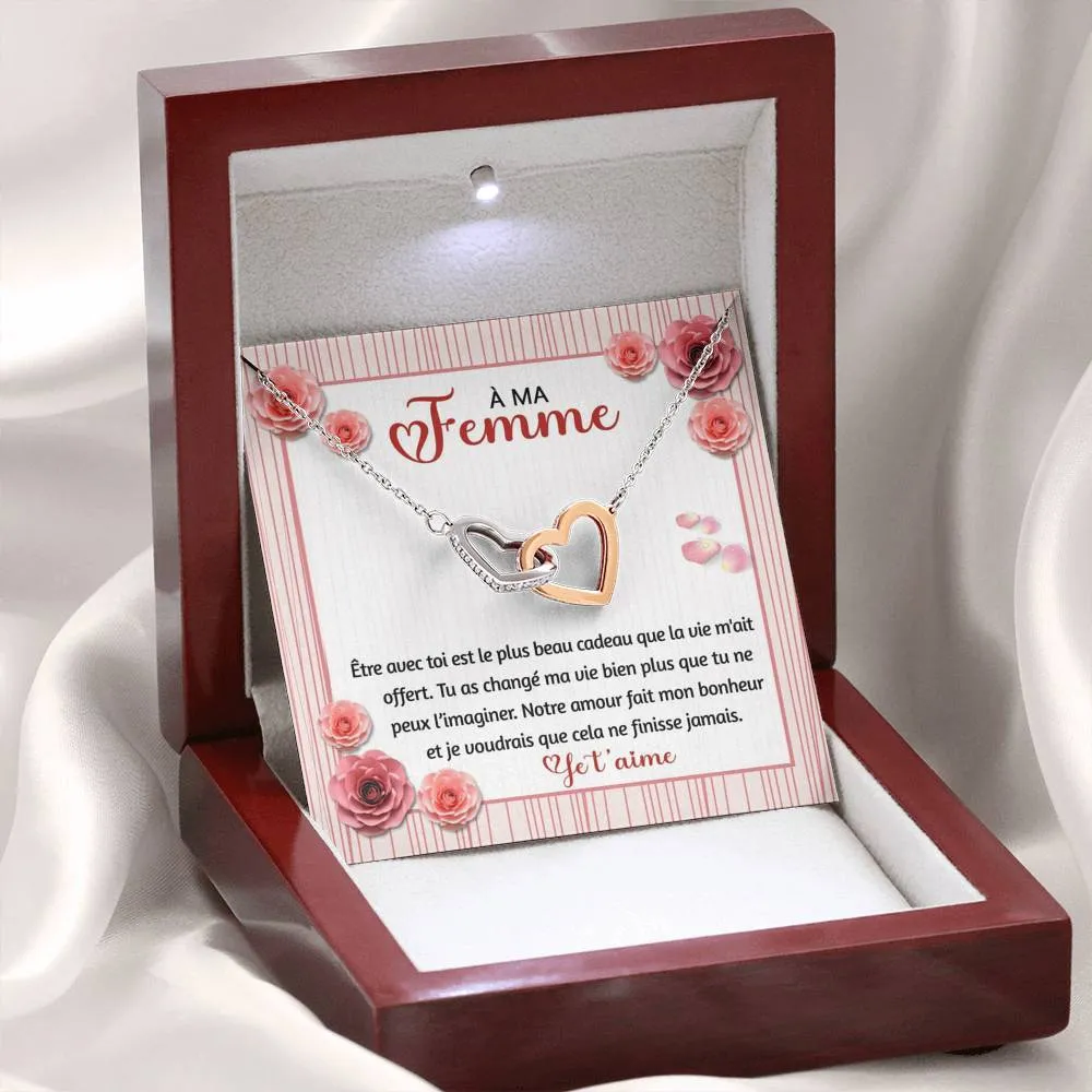 ETERNITY • Collier Amoureux Double Cœur