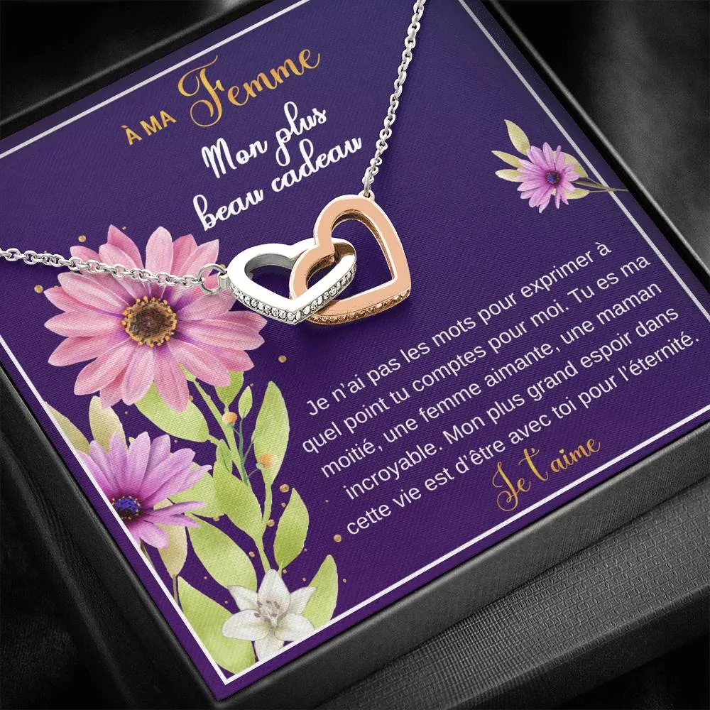 ETERNITY • Collier Amoureux Double Cœur