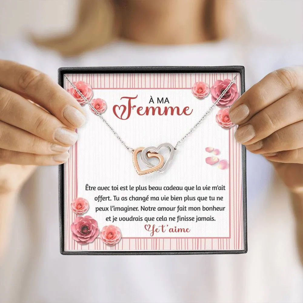 ETERNITY • Collier Amoureux Double Cœur