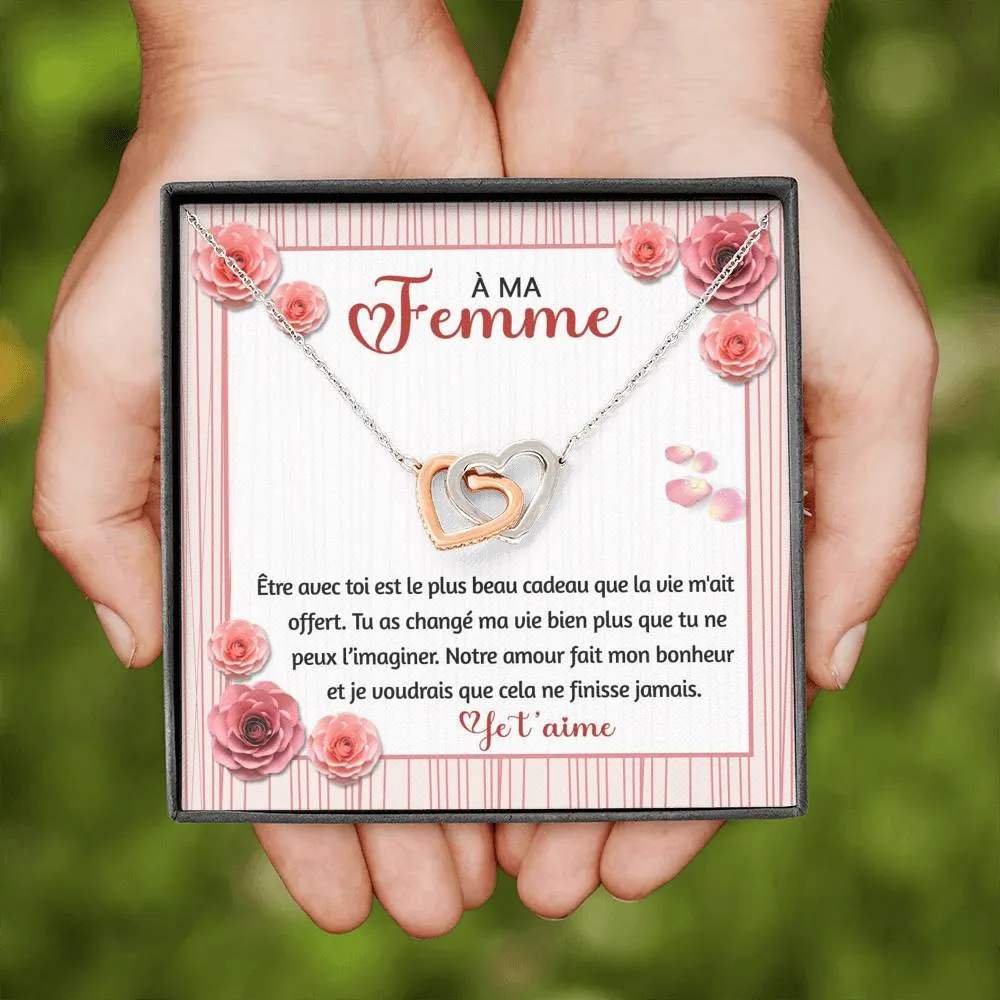 ETERNITY • Collier Amoureux Double Cœur