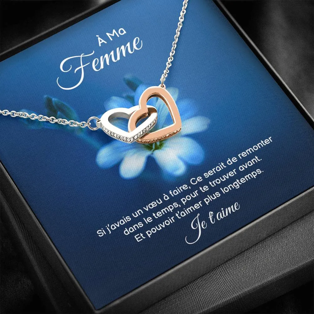 ETERNITY • Collier Déclaration d'amour Double Cœur
