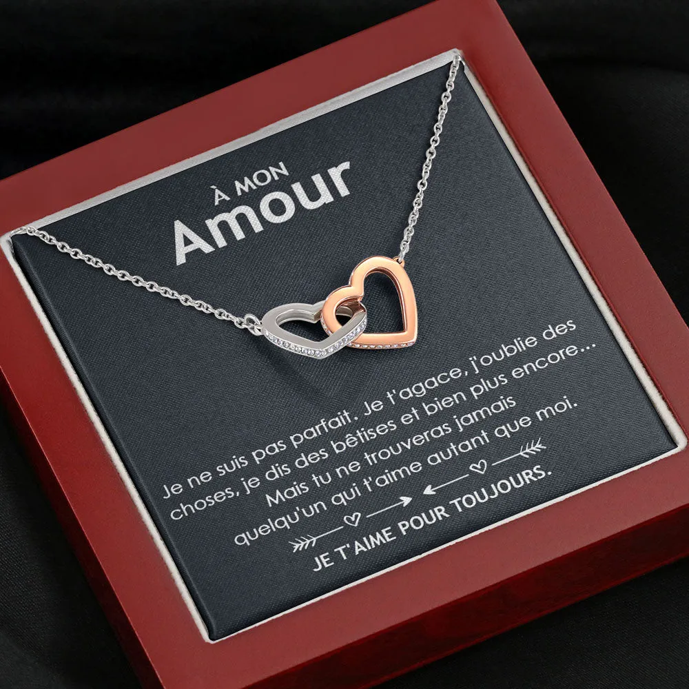 ETERNITY • Collier Déclaration d'amour Double Cœur