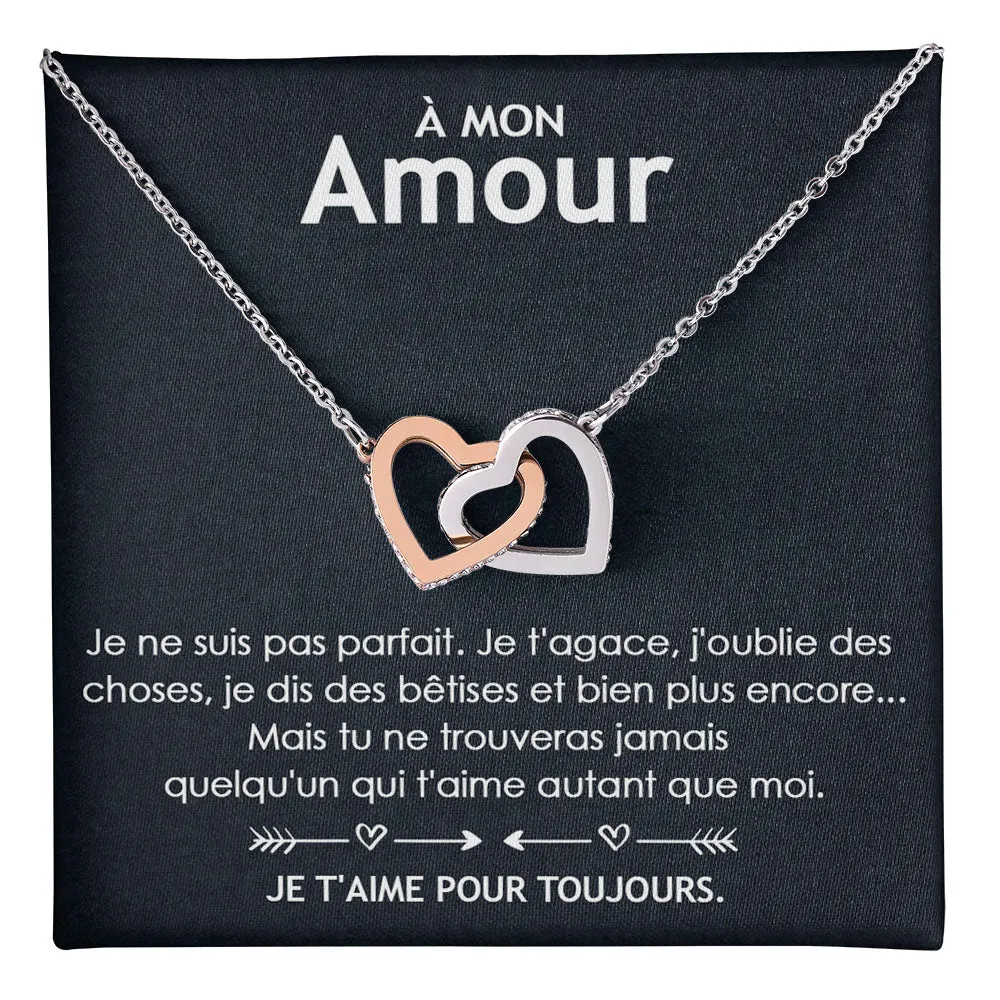 ETERNITY • Collier Déclaration d'amour Double Cœur