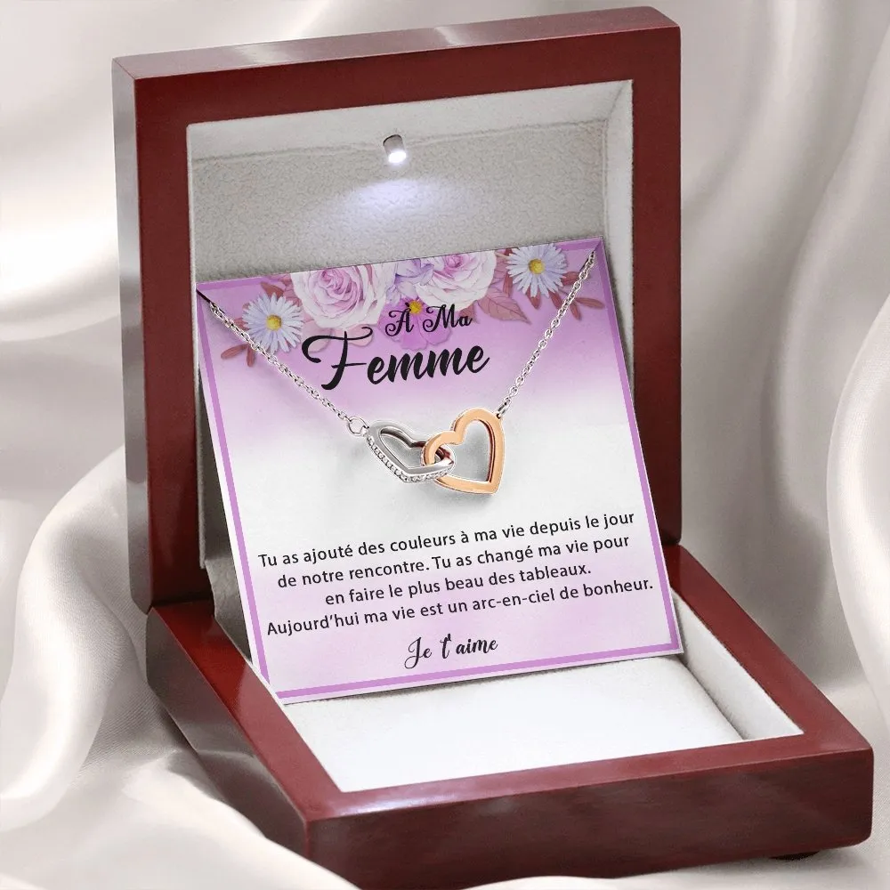 ETERNITY • Collier Déclaration d'amour Double Cœur
