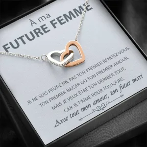 ETERNITY • Collier Déclaration d'amour Double Cœur