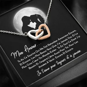 ETERNITY • Collier Déclaration d'amour Double Cœur