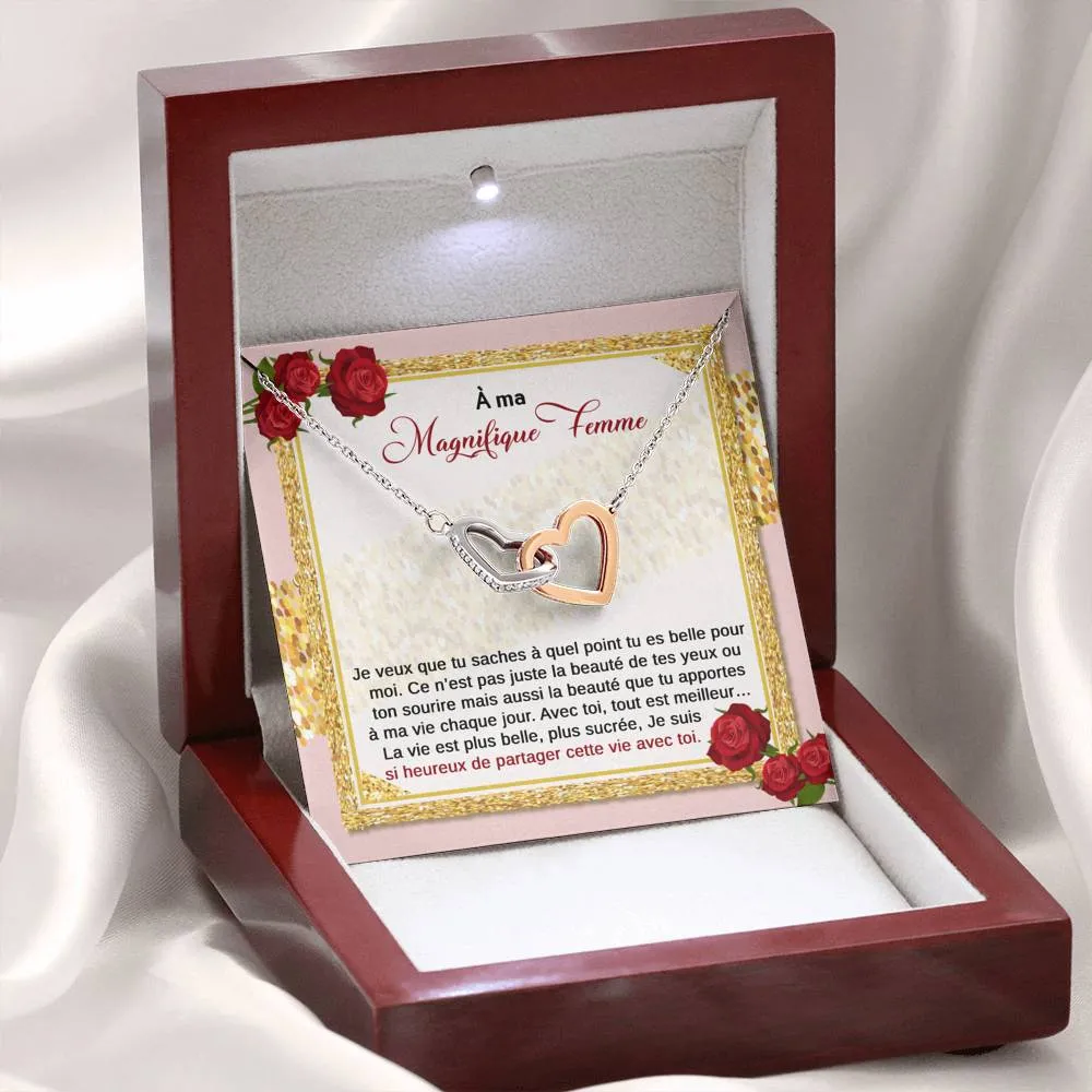 ETERNITY • Collier Déclaration d'amour Double Cœur